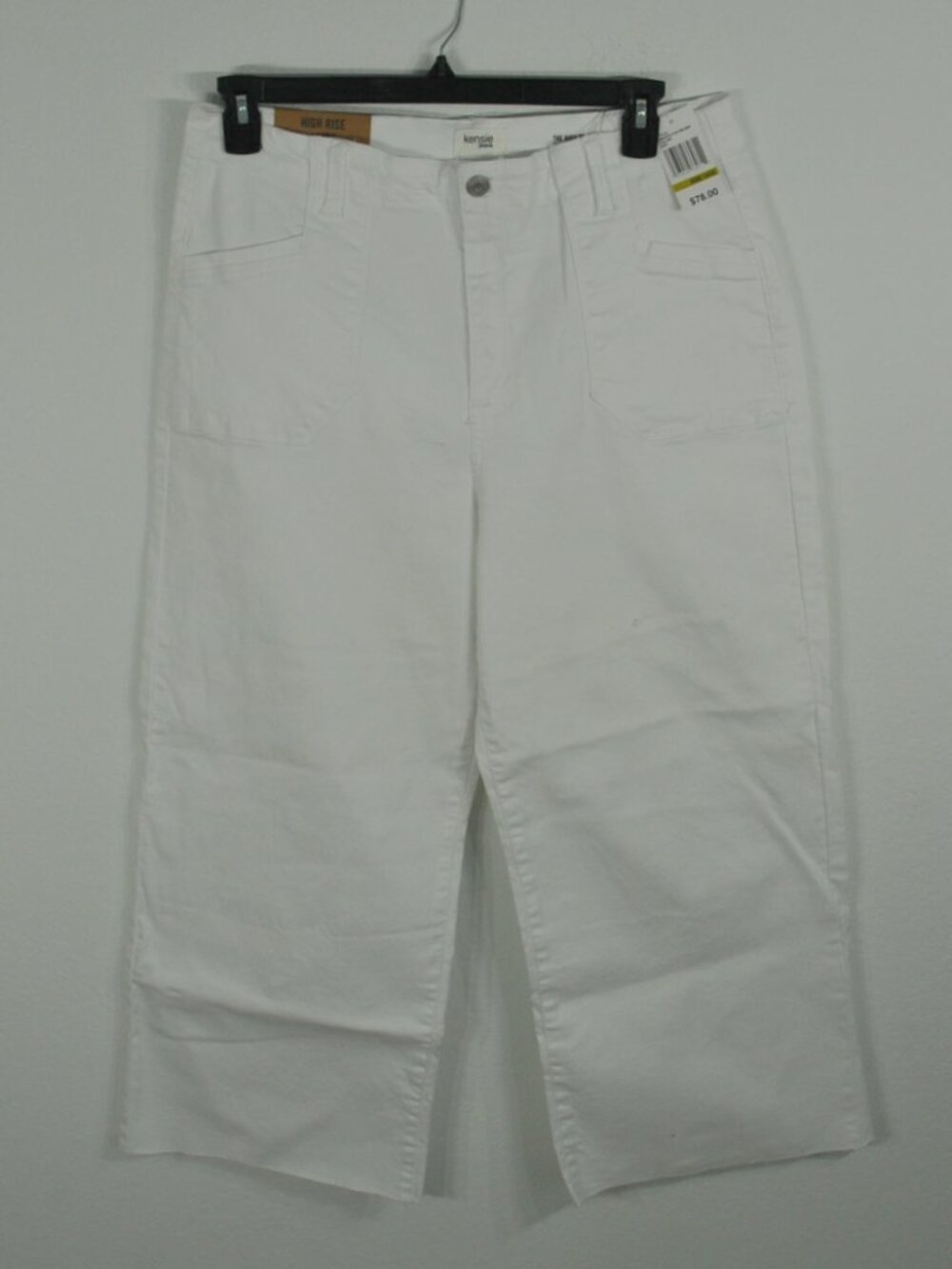 Kensie Women's Jeans 14/32 Vintage Luxe Denim White NWT
